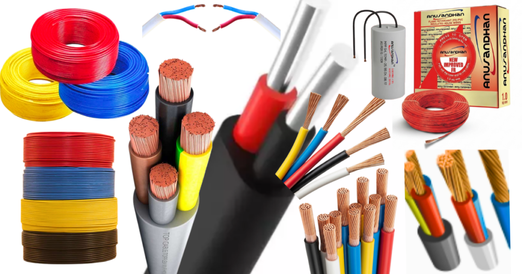 electrical wires cables manufacturer India Anusandhan Cables Delhi
